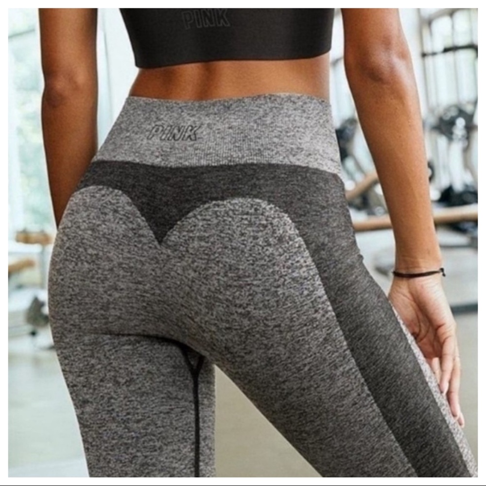 PINK Victoria’s Secret Seamless Leggings Workout Tights Medium